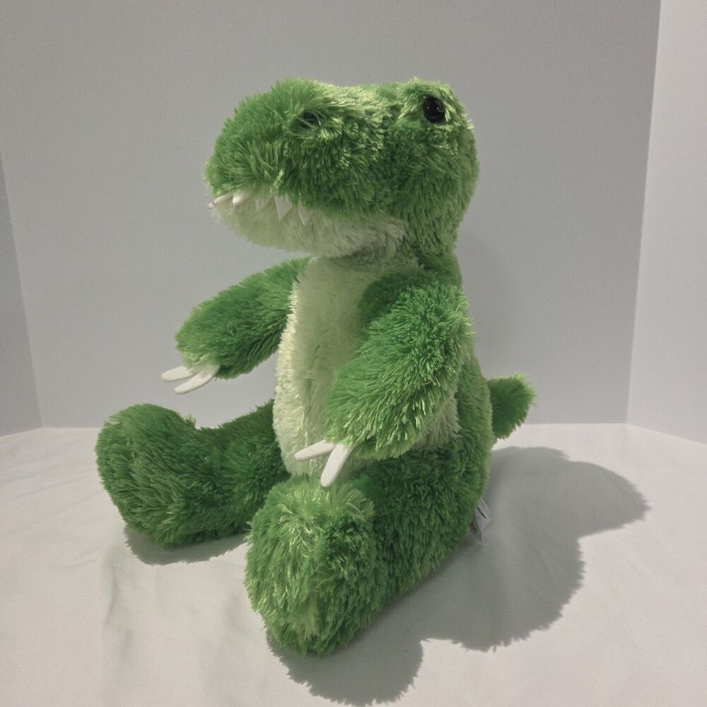 Aurora 2021 12 Inch Green T-Rex Plush Stuffed Toy Dinosaur